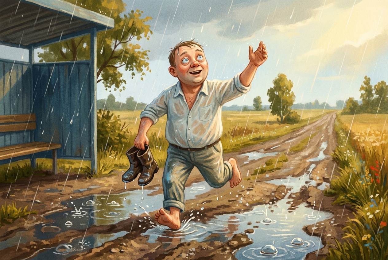 Иллюстрация для "Чудик"