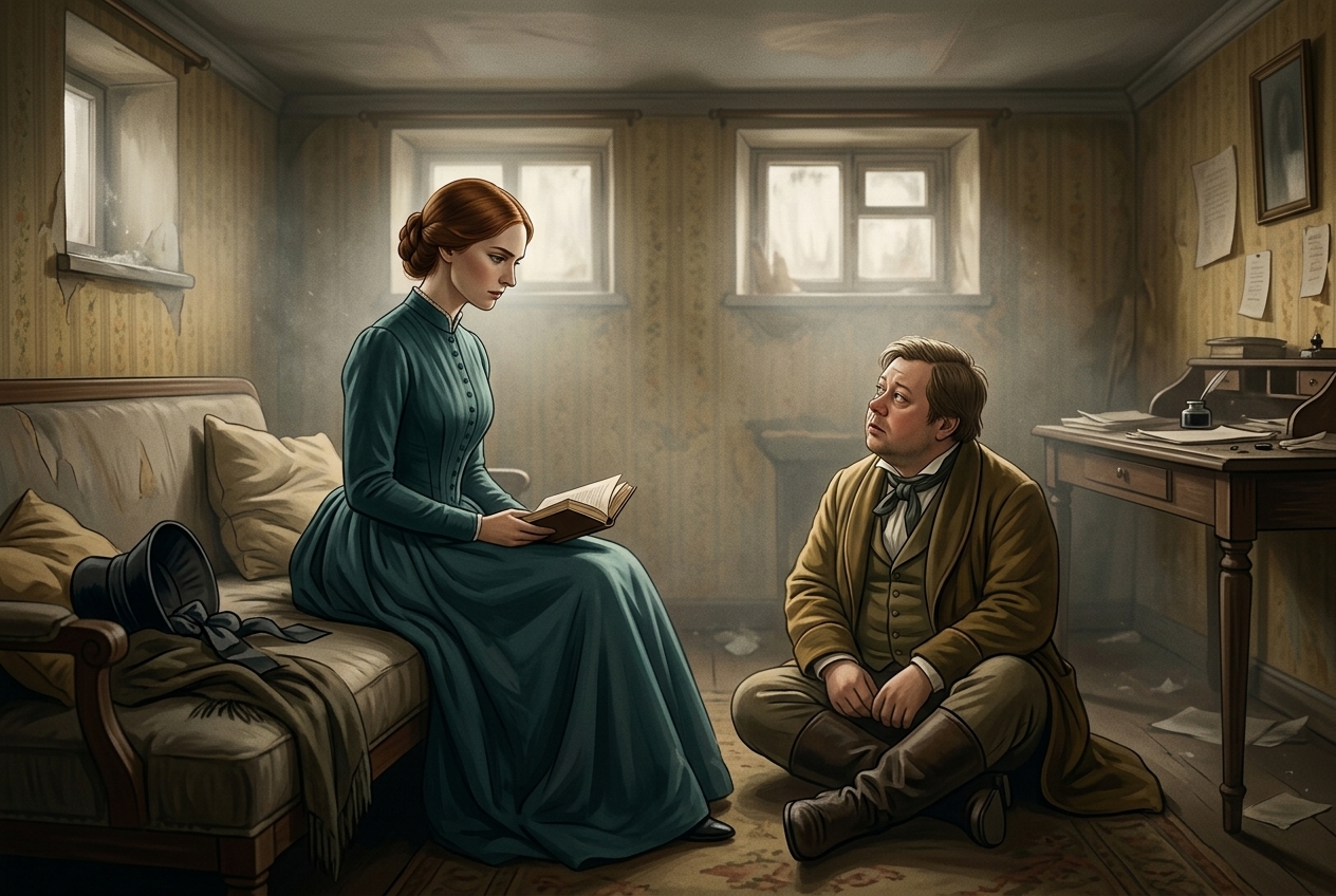 Иллюстрация для "Обломов. Часть 3. Глава 7"