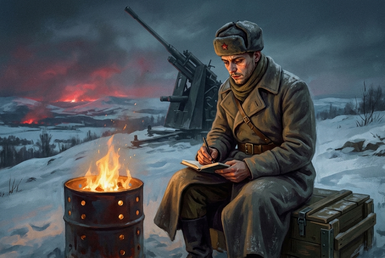 Иллюстрация для "Огонь и снег"