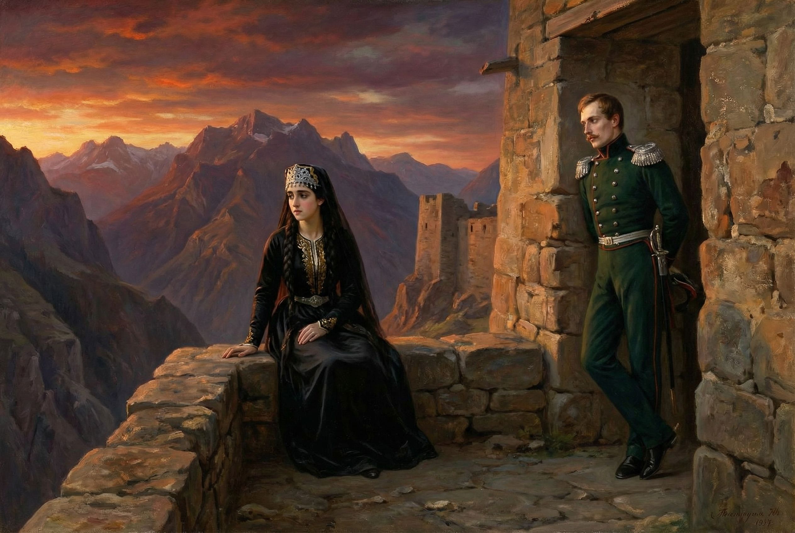 Иллюстрация для "Бэла"