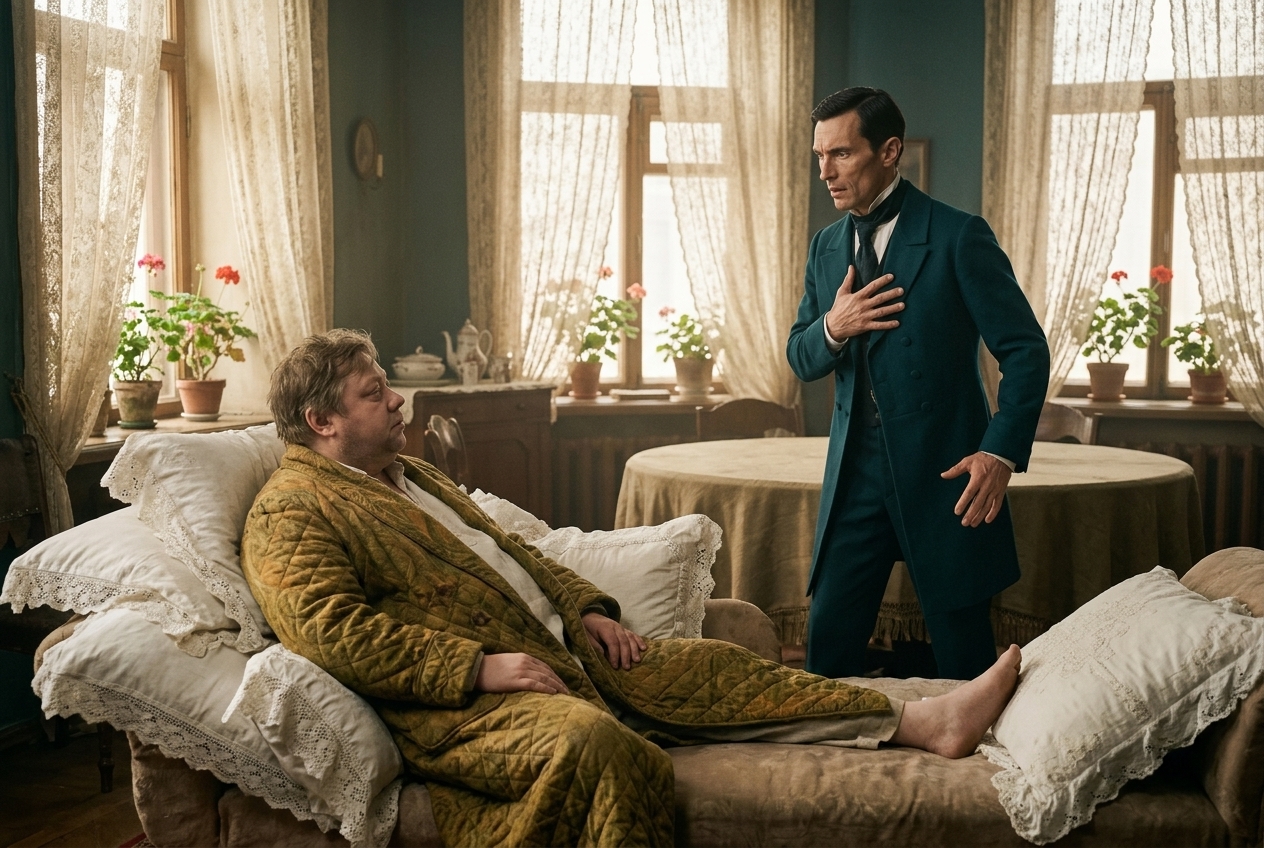 Иллюстрация для "Обломов. Часть 4. Глава 9"