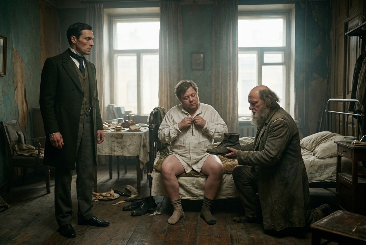 Иллюстрация для "Обломов. Часть 2. Глава 3"