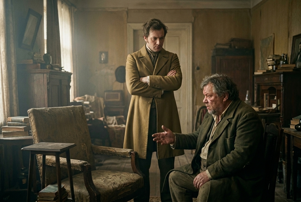 Иллюстрация для "Обломов. Часть 3. Глава 1"