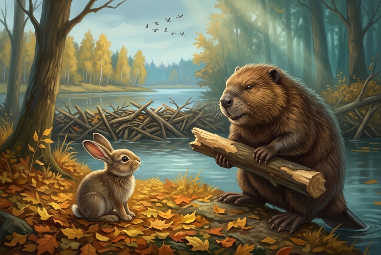 Иллюстрация для "Листопадничек"