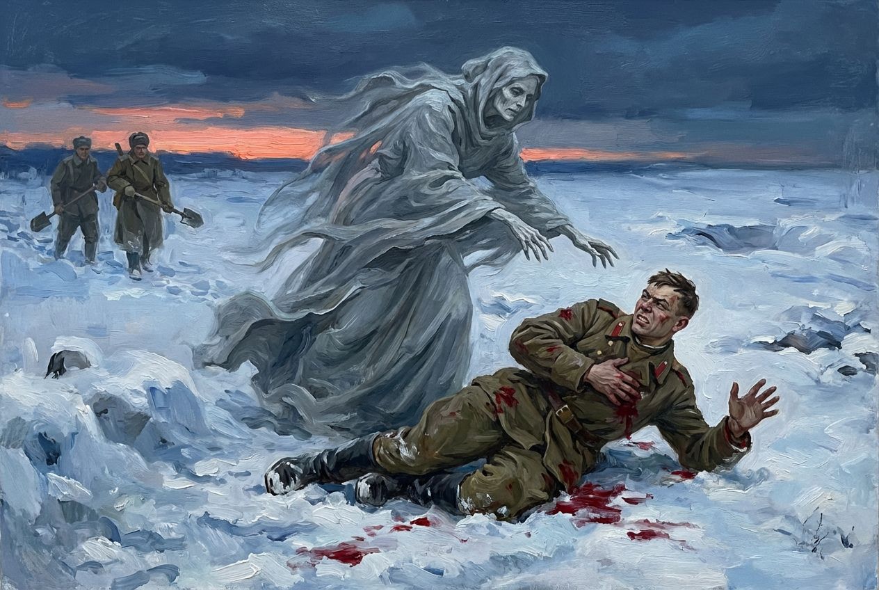 Иллюстрация для "Смерть и воин"