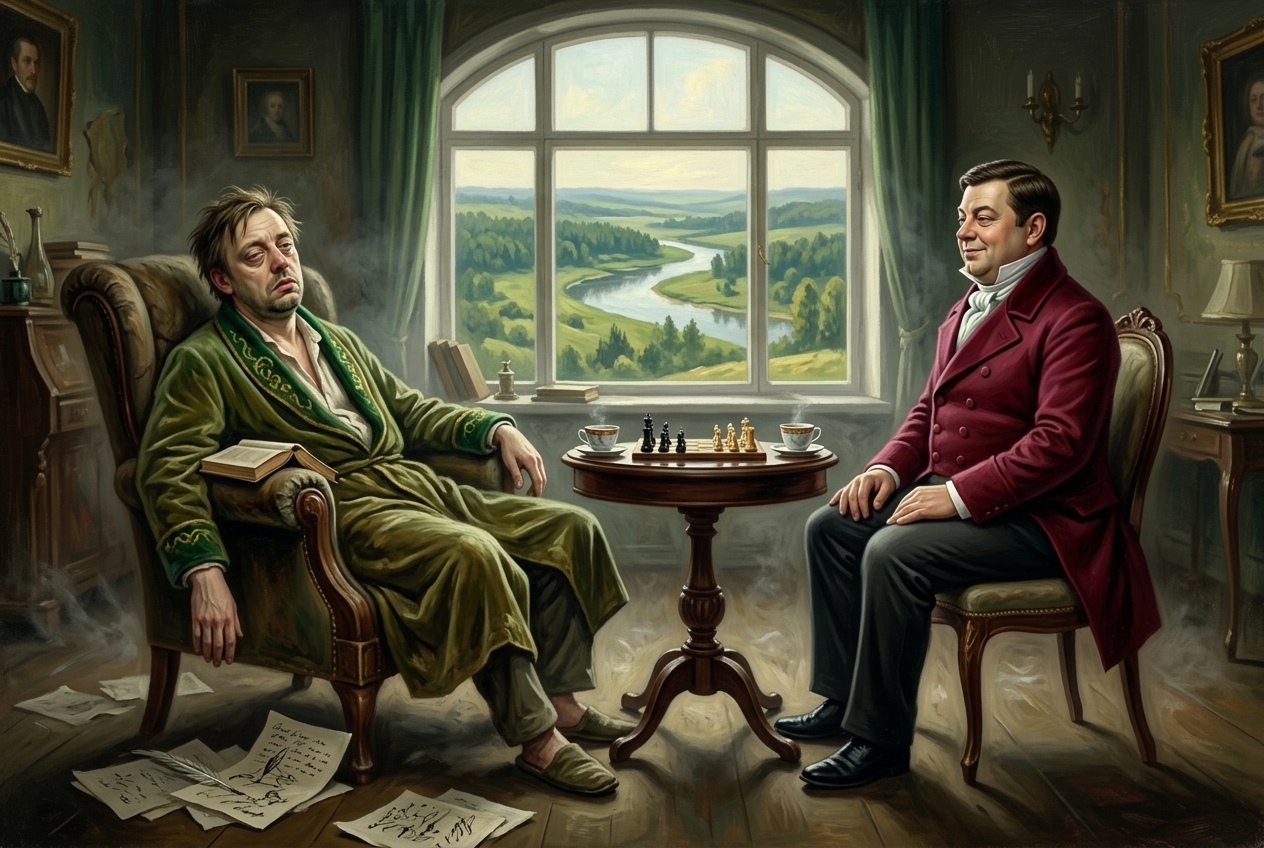 Иллюстрация для "Мёртвые души. Том 2. Глава 1"