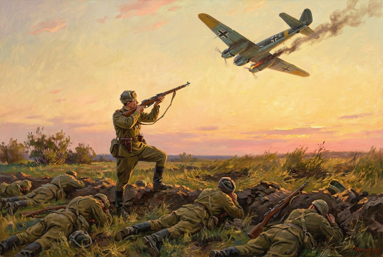 Иллюстрация для "Кто стрелял?"