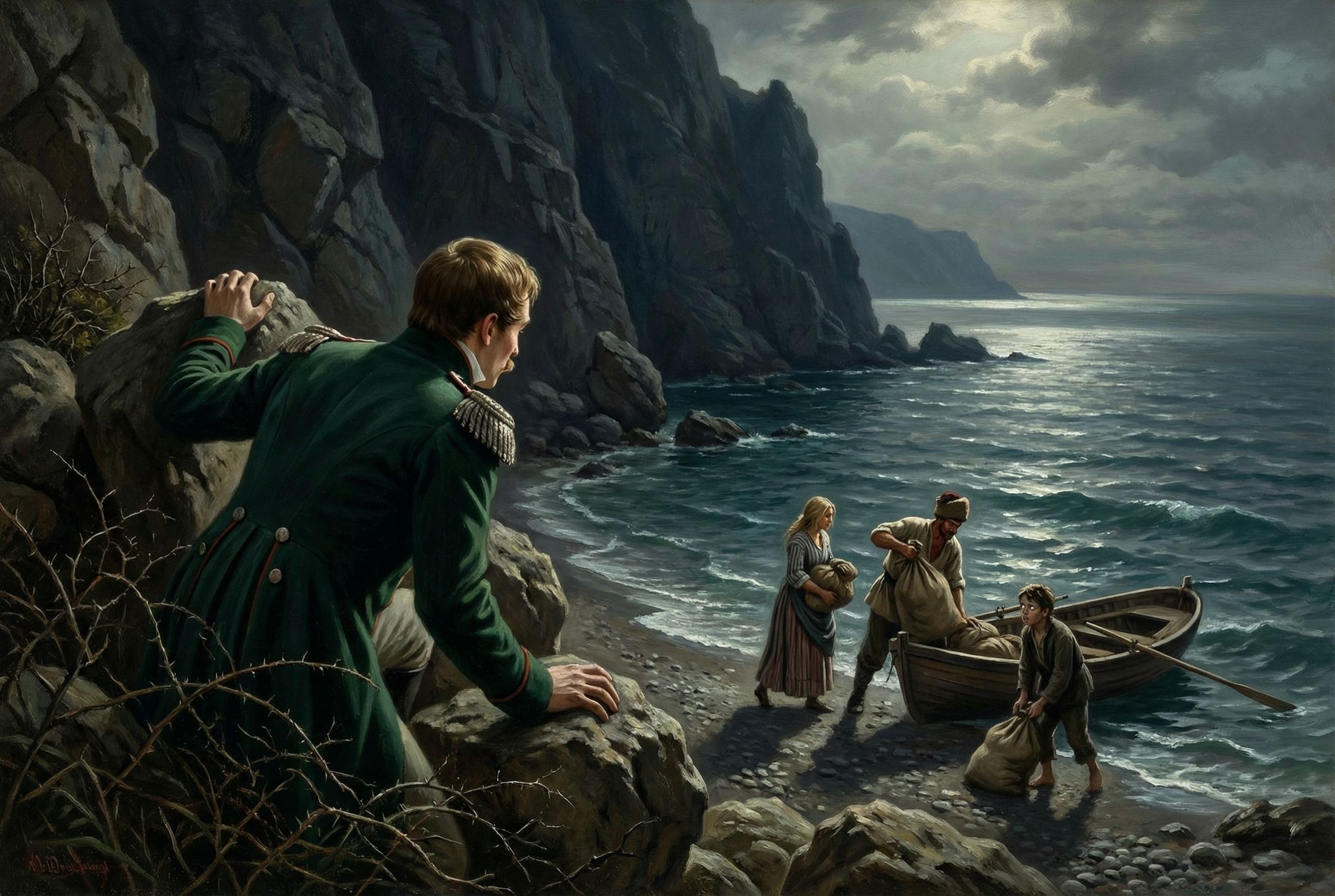 Иллюстрация для "Тамань"