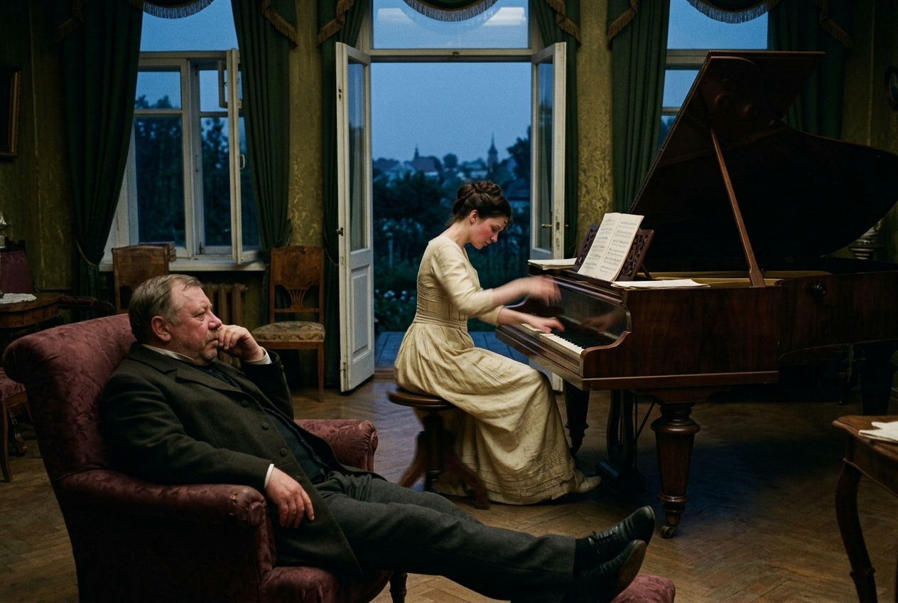 Иллюстрация для "Ионыч. Глава 1"