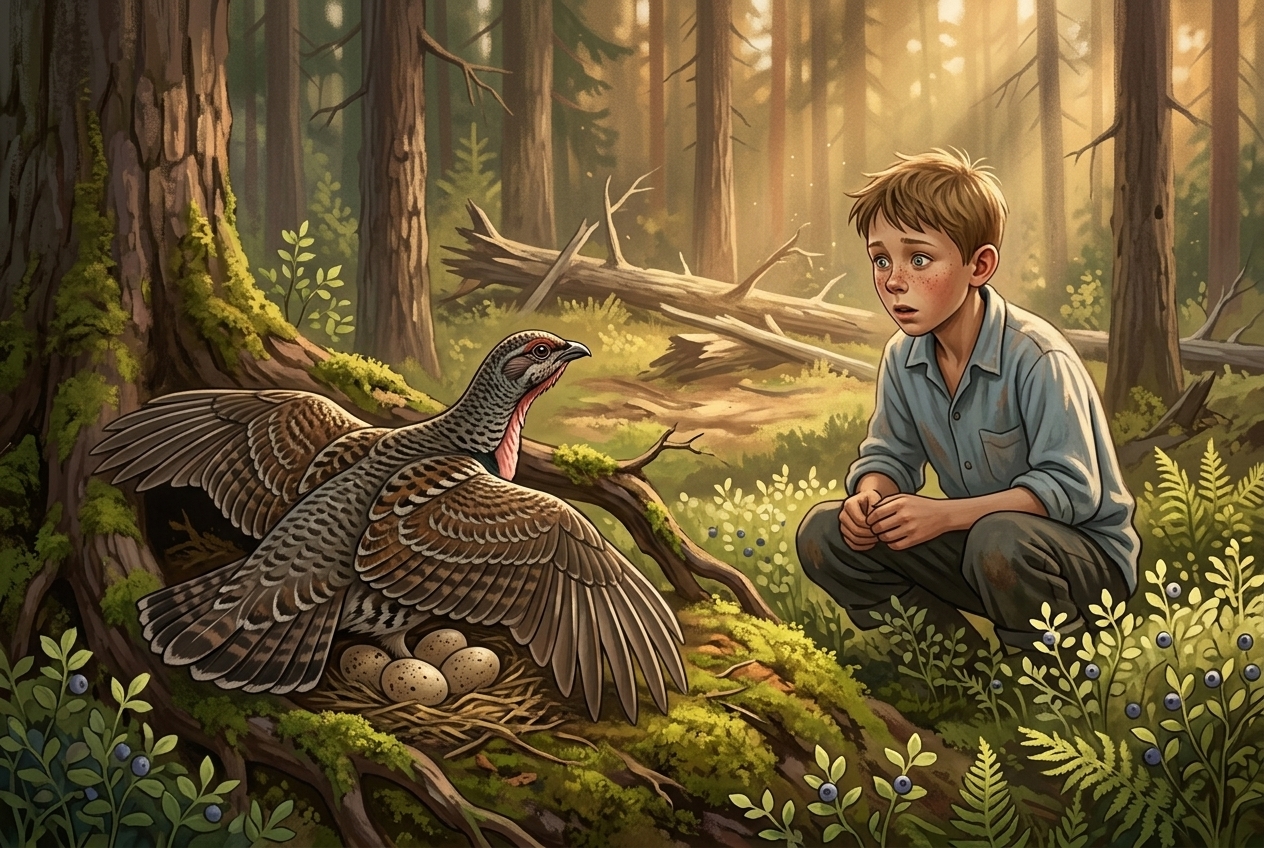 Иллюстрация для "Капалуха"