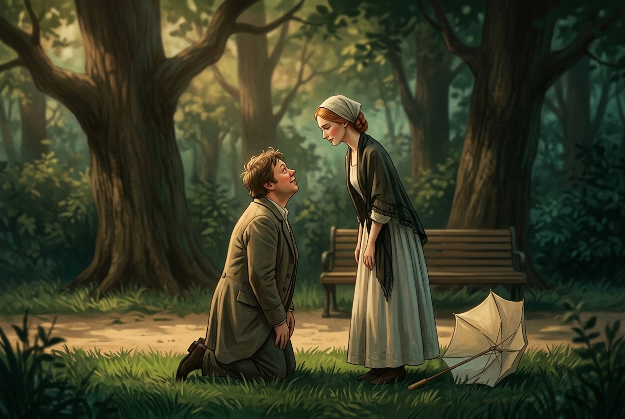 Иллюстрация для "Обломов. Часть 2. Глава 12"