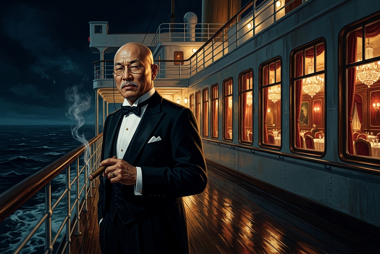 Иллюстрация для "Господин из Сан-Франциско"