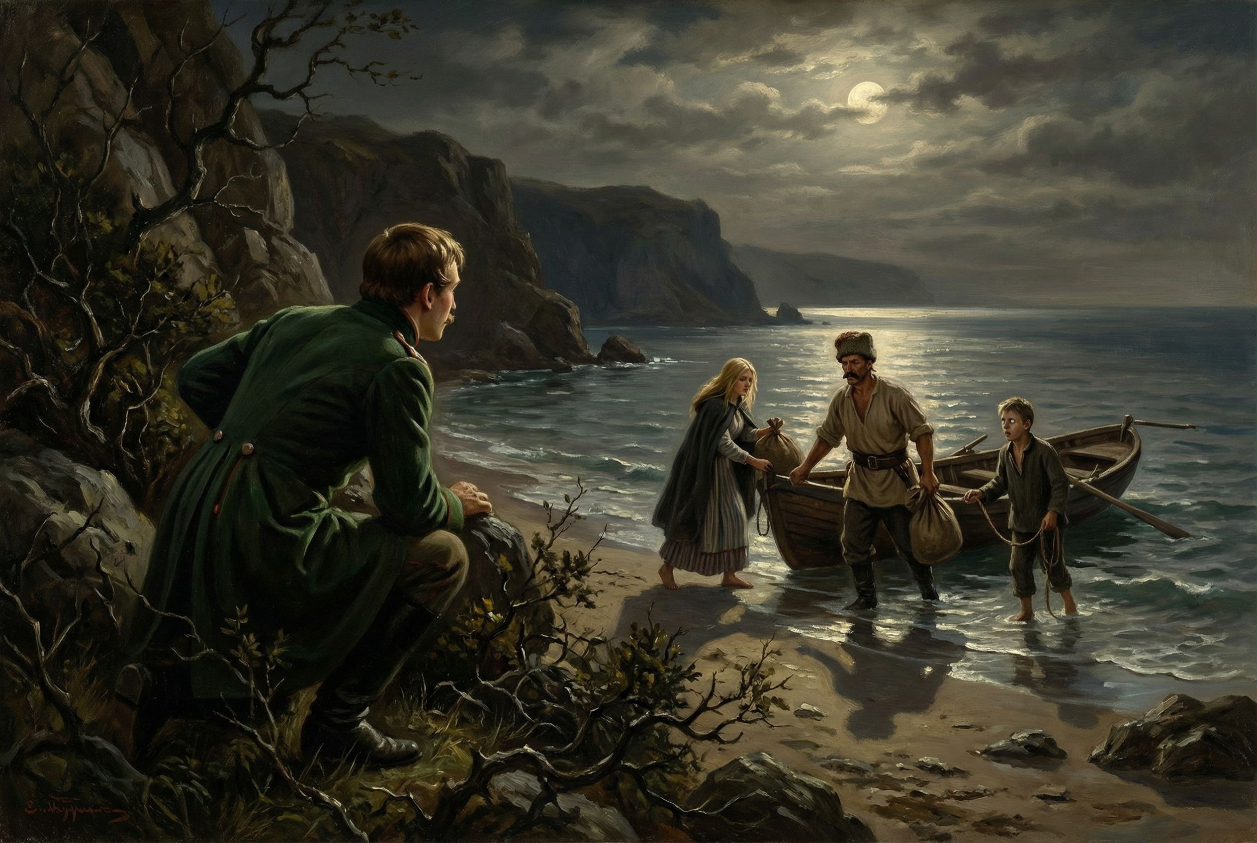 Иллюстрация для "Тамань"