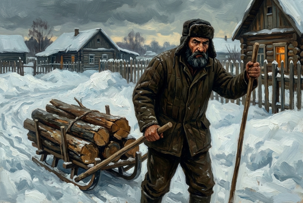 Иллюстрация для "Матрёнин двор. Глава 3"