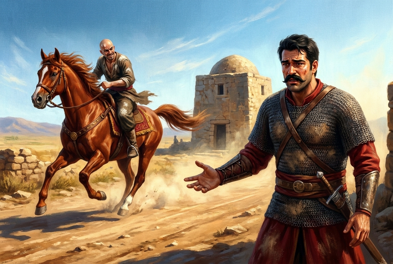 Иллюстрация для "Похищение Гырата Хамзой"