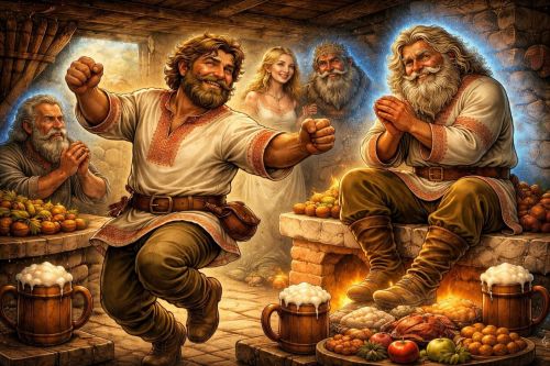 Иллюстрация для "Тарас на Парнасе"