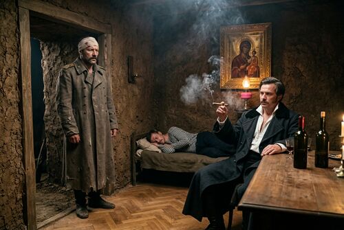 Козельцов у полкового командира